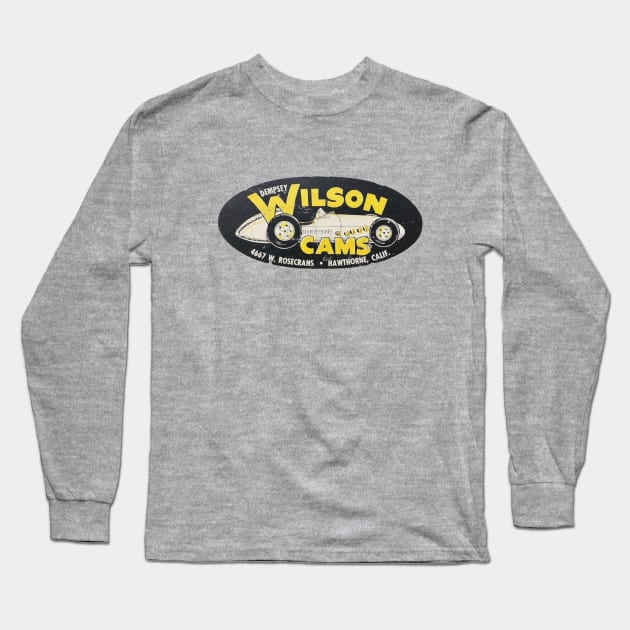 Wilson Cams Long Sleeve T-Shirt by retrorockit